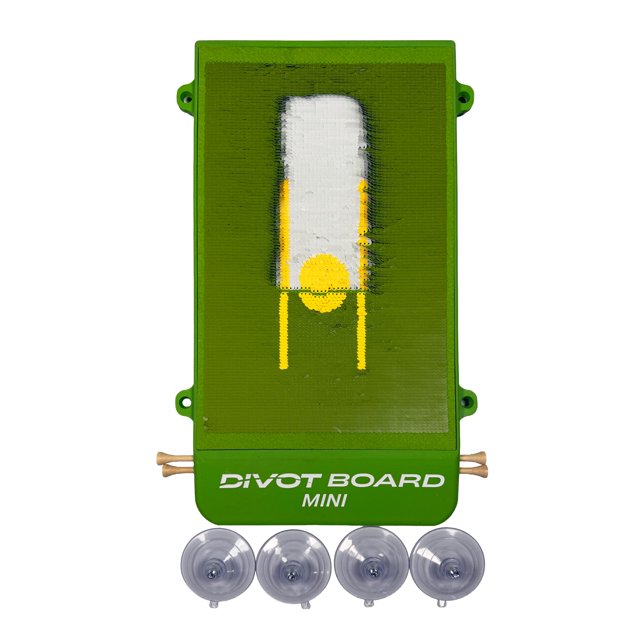 Alfombrilla de entrenamiento de golf Divot Board Mini portátil con retroalimentación