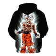 thumbnail image 2 of Dragonball Z DBZ Goku Hoodie - 3, 2 of 3
