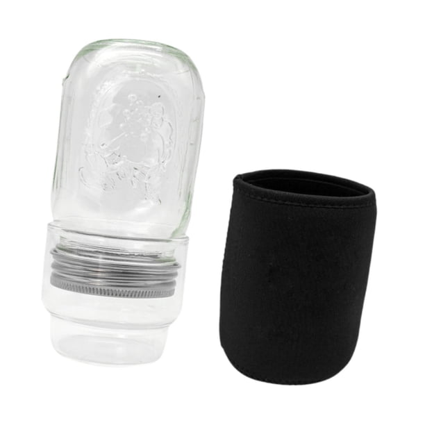 Kit germinación semillas Kit germinación Funda opaca vidrio Fácil usar para principiantes Apilamiento vertical Tarro reutilizable Estilo A