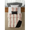 thumbnail image 2 of Mainstays Modern Dash 4-Piece Red Canyon Comforter Set, Twin/Twin XL, 2 of 14