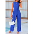 thumbnail image 3 of Mono Enterizo PRETTYGARDEN Azul Sin Mangas XXL, 3 of 8