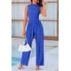 thumbnail image 3 of Mono Enterizo PRETTYGARDEN Azul Sin Mangas XXL, 3 of 8