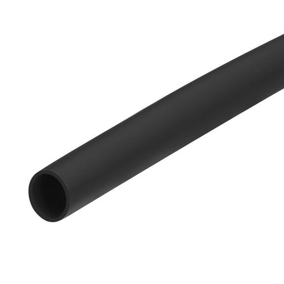 Silicone Heat Shrink Tubing 1.7:1 Ratio 0.24"(6mm) ID x 0.28"(7mm) OD 9.8ft Silicone Rubber Hose Insulation Black