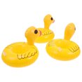 thumbnail image 4 of EeaseCA 1 Set 12Pcs Water Inflatable Cup Coasters Cartoon Duck Cup Pads (Yellow), 4 of 7