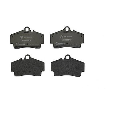 Brembo 99-08 Porsche 911/10-12 Boxster/10-12 Cayman Rear Premium Low-Met OE Equivalent Pad