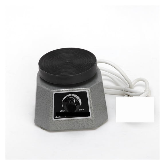 Lab Plaster Vibrator 4'' Round Small Gypsum Variable Intensity Shaker Oscillator ,Lab Vibrator