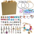 thumbnail image 1 of Gift Set 7 Colours Hot Selling Children's Diy Handmade Crystal Bracelet Jewelry Female Gift String (), 1 of 5