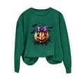 thumbnail image 3 of Bovxnpu Womens Oversized Sweatshirts, Halloween Day Sweatshirts for Women Fleece Crewneck Sweaters Casual Tops Comfy Fall Fashion Outs Winter Clothes, 3 of 7