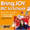 thumbnail image 3 of BIC Brite Liner Highlighter Pack, Chisel Point, Assorted Colors, 5 Count, 3 of 14