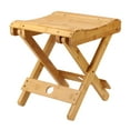 thumbnail image 2 of Folding Stool,Folding Stool Bamboo Massage Shower Footrest Folding Stool Shaving Folding Stool Breakthrough Technology, 2 of 14