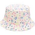 thumbnail image 3 of CoCopeaunts Summer Bucket Hat for Women Small Floral Pattern Basin Hat Double-Sided Wear Sun Caps Outdoor Travel Sunscreen, 3 of 8
