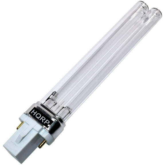 HQRP 9W UV-C Bulb Replacement for Hozelock Cyprio EasyClear 1000; BioForce 1000; Vorton 1000, 2000, 4000; UVC 1327, 1328