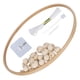 thumbnail image 3 of Kit de campanas de viento DIY, cuentas redondas de madera, adornos artesanales, colgante decorativo hecho a mano, 3 of 8