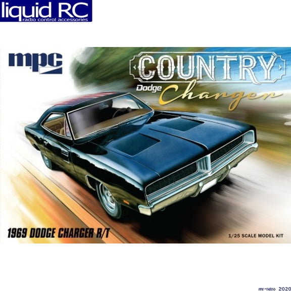 Auto World 1:25 Scale 1969 Dodge Country Charger R/T Model Kit
