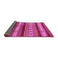 thumbnail image 2 of Ahgly Company Indoor Square Oriental Pink Industrial Area Rugs, 5' Square, 2 of 4