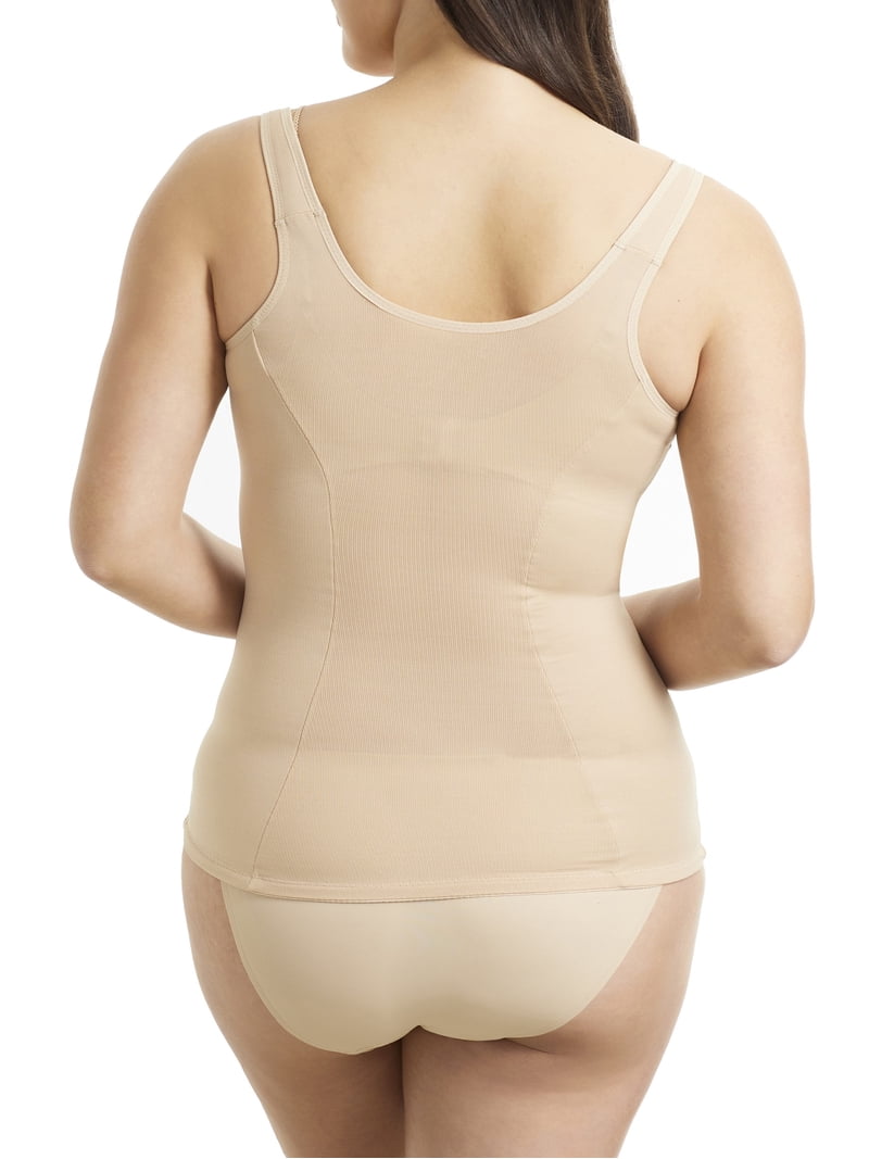 Cupid Women's Extra Firm Control Open-Bust Shaping Camisole