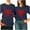 Navy, variant on Matching Shirts for Couples Set for Him and Her Valentines Day Short Sleeve Round Neck Cute Heart Pattern Graphic Holiday T-Shirts Tops Black Women-L