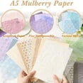 thumbnail image 4 of 60Sheets Scrapbooking Paper A5 Paper Scrapbooking Paper Embossed Paper for Scrapbooking Journaling Craft Art Card Making, 4 of 7