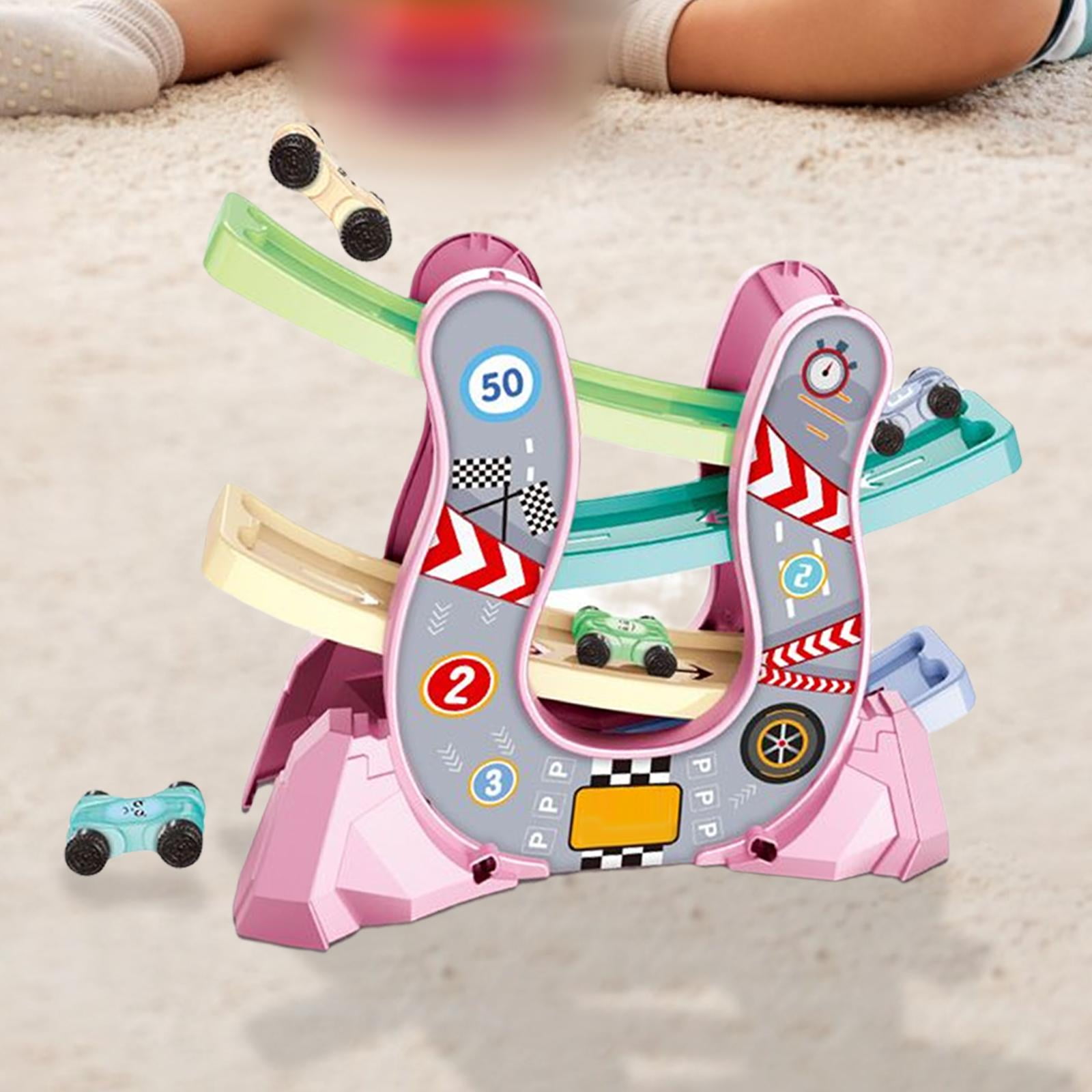 Coche rampa juguetes estacionamiento educación temprana preescolar