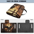 thumbnail image 6 of Whosucclay Eagle Pattern Design Folding Golf Cart Seat Covers, Lightweight Reusable Quilted for Yamaha Club Car Front Seat 4 Convenient Pockets, 6 of 9