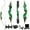 20lbs, variant on AMEYXGS Archery Black Hunter Right-Handed Adult Takedown Recurve Bow (Beginner)