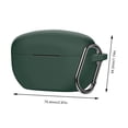thumbnail image 2 of Funda para auriculares Funda de silicona para auriculares a prueba de golpes para Sony WF-1000XM5 Verde, 2 of 8