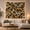 Golden Spots, variant on Golden Tan Leopard Rosette Tapestry Wall Hanging