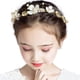 thumbnail image 4 of Accesorios para el cabello de boda para niños, tocado de princesa floral, tiara de perlas, banda para el cabello de primera comunión para niñas y mujeres, diadema nupcial dulce y linda para niñas de l, 4 of 4