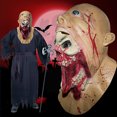 thumbnail image 3 of Máscara de látex de Halloween Charlie Máscara de miedo Máscara de cabeza completa Máscara de Halloween transpirable Máscara horrible Repugnante, 3 of 7