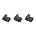 thumbnail image 3 of Hub USB Injueey 3 Puertos Giratorio USB 3.0 Adaptador Carga Negro, 3 of 6
