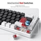 thumbnail image 3 of Teclado mecánico Ussixchare 60% Interruptor rojo con cable de 68 teclas, 3 of 8