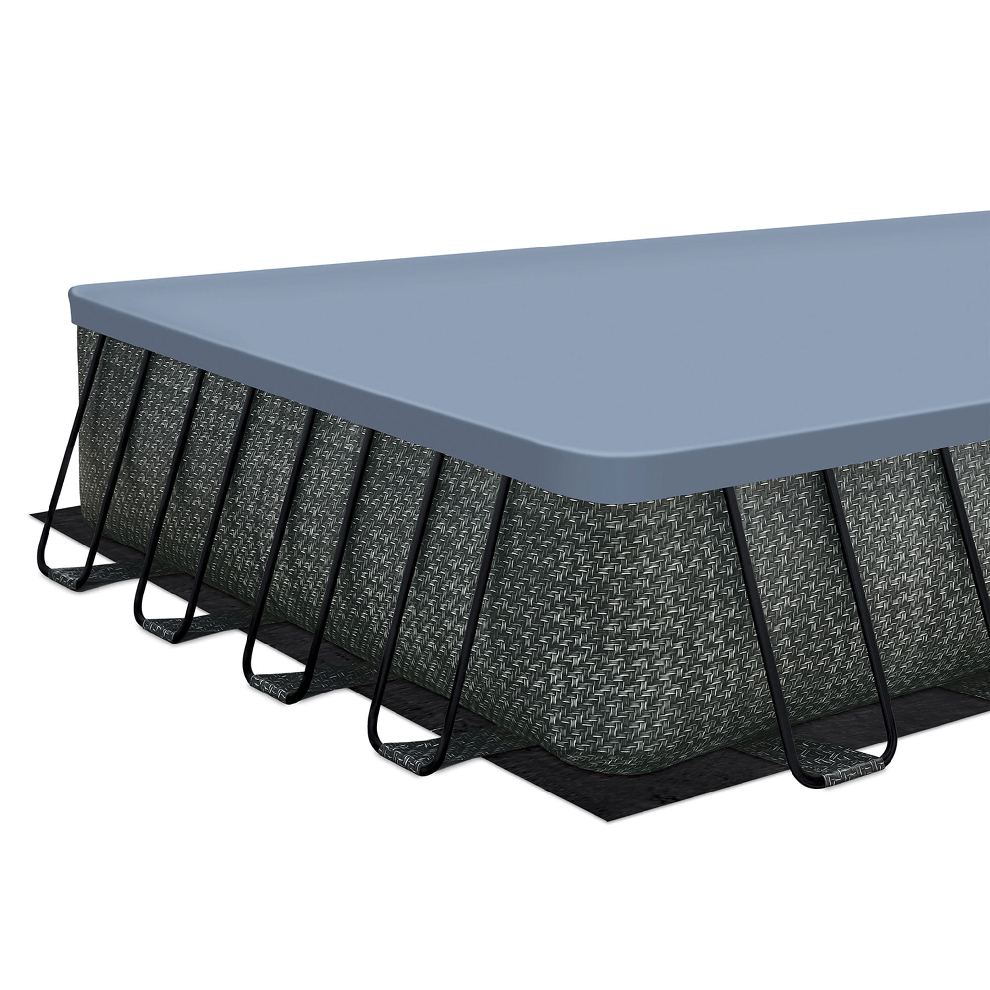 Funsicle 32' x 16' x 52" Oasis Designer Rectangular Above Ground Pool – Complete Set with Pump