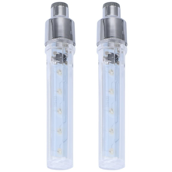 Myenne A Pair of Waterproof Bike Cycling Tire Stem Light Lamp LED Wheel Lights Flash Stem For Car Bike Motorbicycle