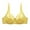 Yellow, variant on Ahuyic Summer Womens Bras,Plus Size Bras for Women,Women's Daily Adjustable Underwear Gathered Thin Bra Without Steel Ring