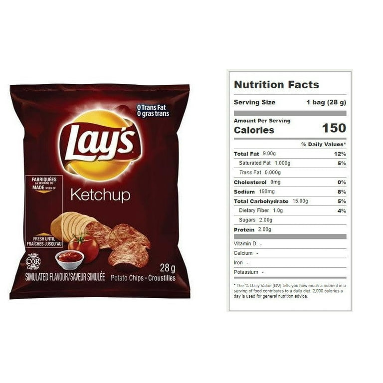 Doritos Original Nutrition Facts