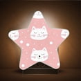 thumbnail image 3 of Star Shaped Energy Saving Night Light Living Room Night Light, Bedroom Night Light, Corridor Night Light, Study Night Light Cartoon Cat, 3 of 6