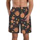 thumbnail image 1 of Balery Pizzas Mushrooms Traje de Baño Estilo Hawaiano para Hombre, Shorts de Secado Rápido con Bolsillos-Small, 1 of 6