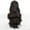 BLACK, variant on Pompotops Beauty Products Clearance,Women Beauty Gifts,Wig Women's Wavy Long Curly Hair with Natural Bangs In The Center
