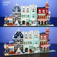 thumbnail image 3 of European Modular House Building Blocks 2225 or 1456 Pieces City Market Grocery Store Building Set for Adults Architectural Display, 3 of 3