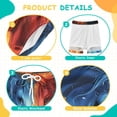thumbnail image 3 of joogoo Two Cool Horses Boys Swim Trunks Beach Swimsuit Shorts Boxer 7Y, 3 of 8