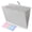 Gray, variant on SKYDUE Expanding File Folder, Accordion File Organizer with 8 Pockets, Expandable Document Paper Receipt Holder for School Office Hospital, Letter/A4 Size Pink