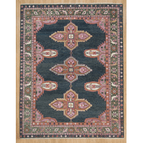 HomedecoreIN Beige Turkish Oushak Multi-Size Hand-Knotted Traditional 100% Wool Printed Area Rugs For Living Room, Bedroom, Hallway And Any Room (9X12 FT)
