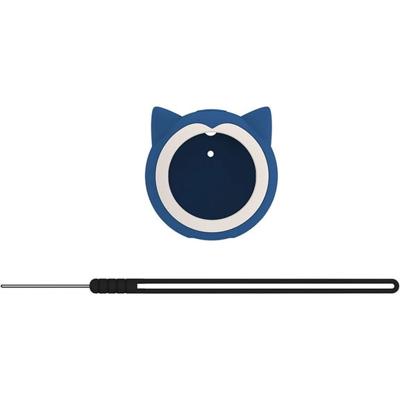 Silicone Cartoon Protective Case Cover Shell Skin with Hand Strap for Pokémon GO Plus  Accessories(Blue)