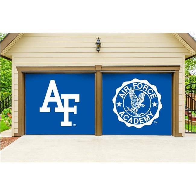 Victory Corps 810036usaf 001 7 X 8 Ft Ncaa Split Garage Door