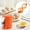 A, variant on Egg Opener, Xinsrenus Effortless Egg Cracker Tool, Stainless Steel Egg Separator Peeler For Hard Boiled Eggs Portable Kitchen Gadget