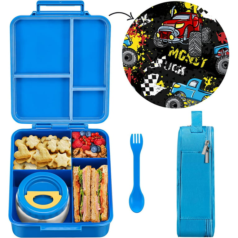 MAISON HUIS Insulated Bento Lunch Box for Kids with Soup Thermos