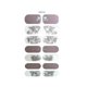 thumbnail image 1 of Ruifaya Pegatinas 3D para decoración de uñas, tiras de esmalte de uñas con lentejuelas brillantes, pegatinas completas E7, 1 of 7