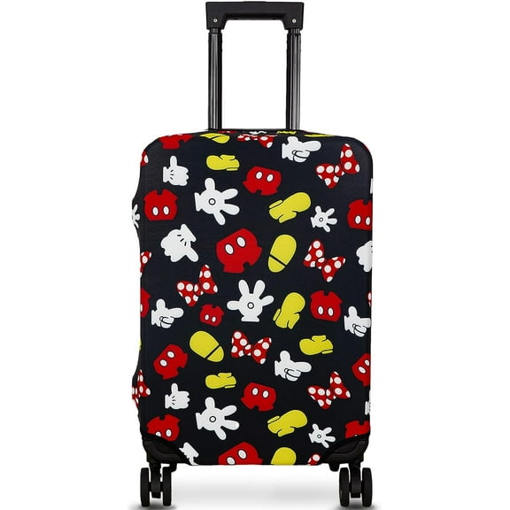 Luggage Cover Protector Travel Suitcase Covers Protective Skin for Carry On Baggage Fit 22-24 Inch Luggage