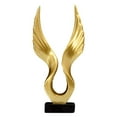 thumbnail image 1 of Estatua de águila/ángel, adorno, estatuilla, escultura de resina, obra de arte Feng Shui, artesanía para El 105x3x15cm los 7x3x15cm, 1 of 5