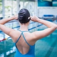 thumbnail image 3 of Brybelly SSWI-005 Silicone Swim Cap, Black, 3 of 6